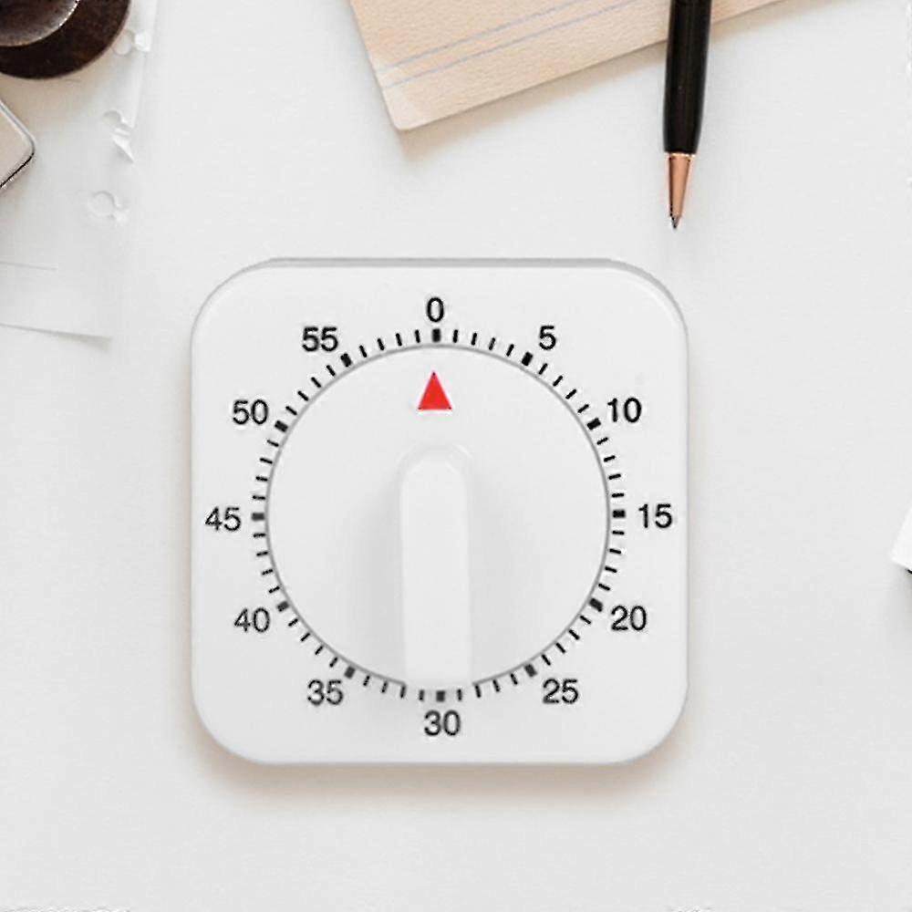 Kitchen Small Square 60 Minutes Timer Mechanical Timer