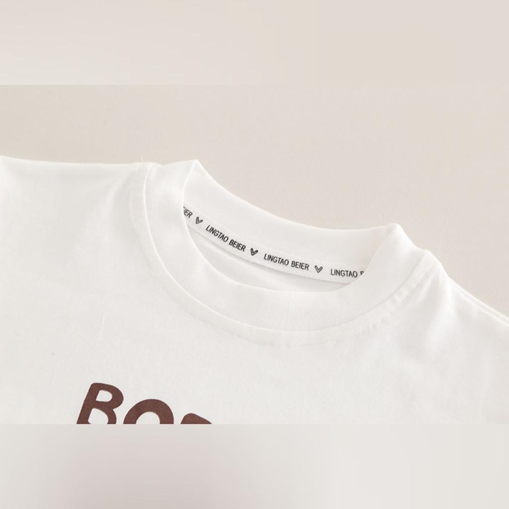 Kids Casual Long-Sleeve Set, Comfortable Daily Wear Outfits