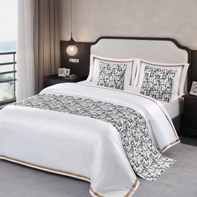 Four Season Universal Bed Runner Soft and Comfortable Air Conditioning Blanket High End Bed End Blanket for Homestay Hotels Home Decoration Towel