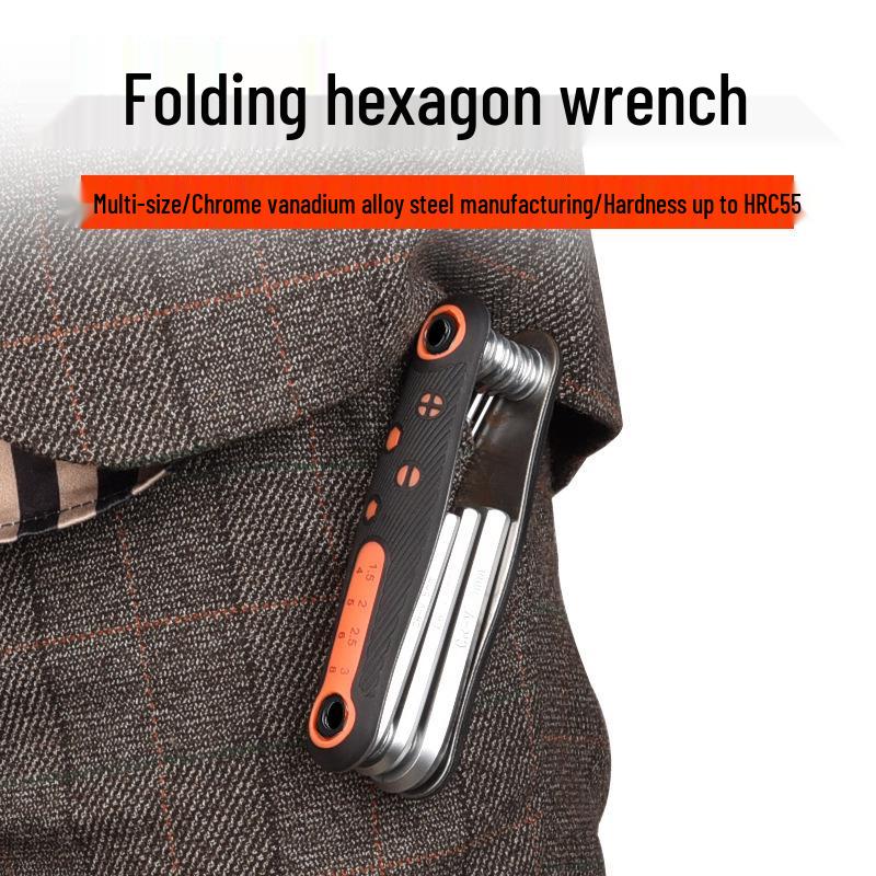 Folding Universal Hex & Torx Key Tool Set - Metric & Imperial