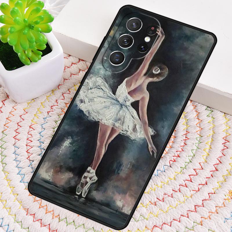 Ballet Ballerina Dancer print Phone Case for Samsung Galaxy note 10 pro S26 Ultra S23 S24 FE S25 S21 S22 PLUS shockproof Cove