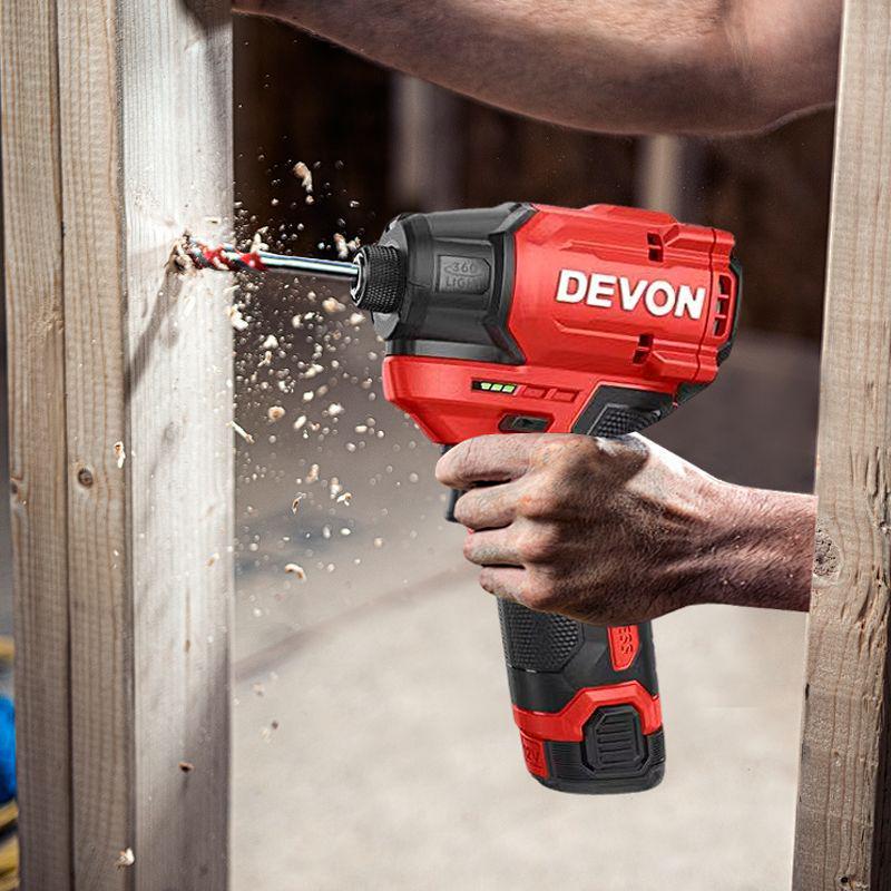 Powerful Wireless Brushless Impact Driver Hand Drill