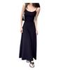 Pure desire Spice Girl slim fit and thin suspender dress women's summer waist new sleeveless long dress bottoming skirt