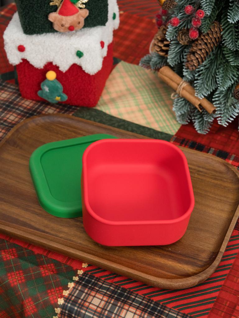 Color Kids 1 Stück Baby-Fütterungsnapf Lunchbox Bento Auslaufsicher Mikrowellengeeignet Lebensmittelbehälter Kinder Schulgeschirr Weihnachtsgeschenk