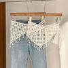 Countryside Style Hollow Out Lace Shawl Bohemian Crochet Flower Scarves  Summer