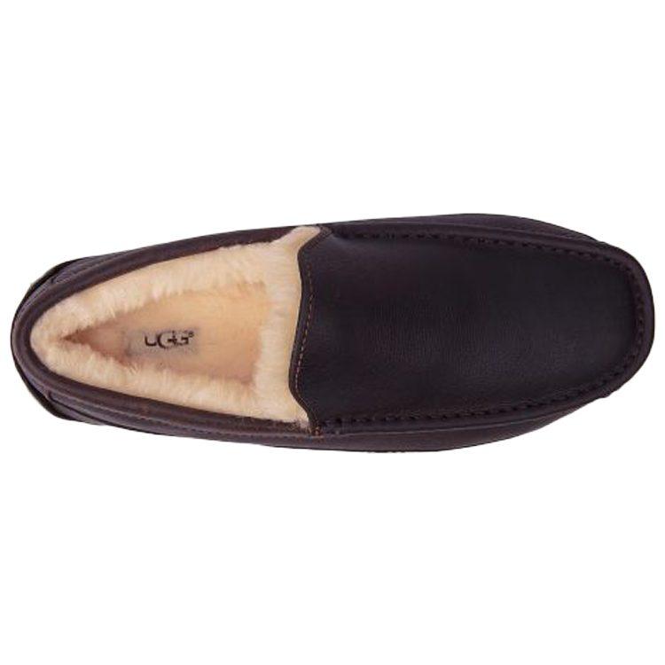 UGG Ascot Cowhide Fleece Lined Stay Warm Low Tops Athleisure Casual Sports Shoe 5379-CTEA