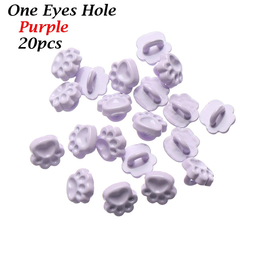 20pcs 5mm Mini Buttons DIY Doll Clothes Metal Buckle Bear Foot Style Buckles for 1/6 Doll Clothing Sewing Accessories