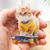2026 New Acrylic Car Hanging Pendant Rearview Mirror Decoration 2D Acrylic Hanging Ornament Car Hanging Decor Rearview Pendant
