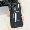 For Infinix GT 20 Pro X6871 Lucky Initial Letter Phone Case For Infinix GT20 Pro 5G Soft Silicone Shockproof Cases