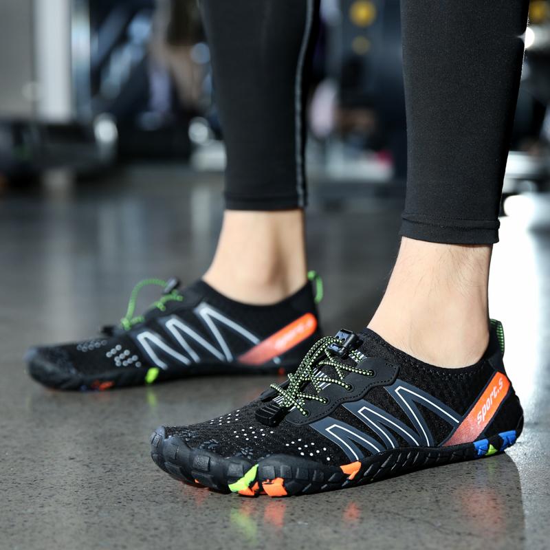 Indoor yoga shoes fitness shoes ******** rope shoes soft-soled treadmill shoes shock absorption training sneakers 35 чёрный
