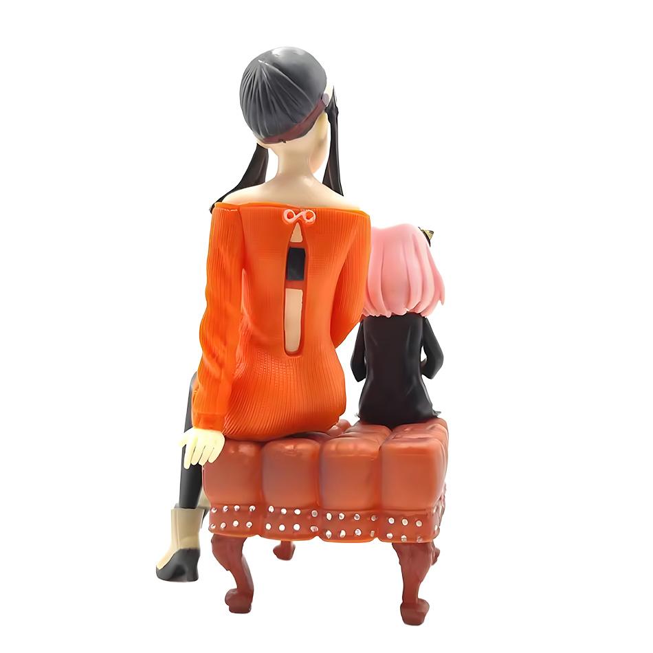 Yor Forger & Anya Forger With Sofa Animation Action Figure Colletion PVC Model Doll Toys