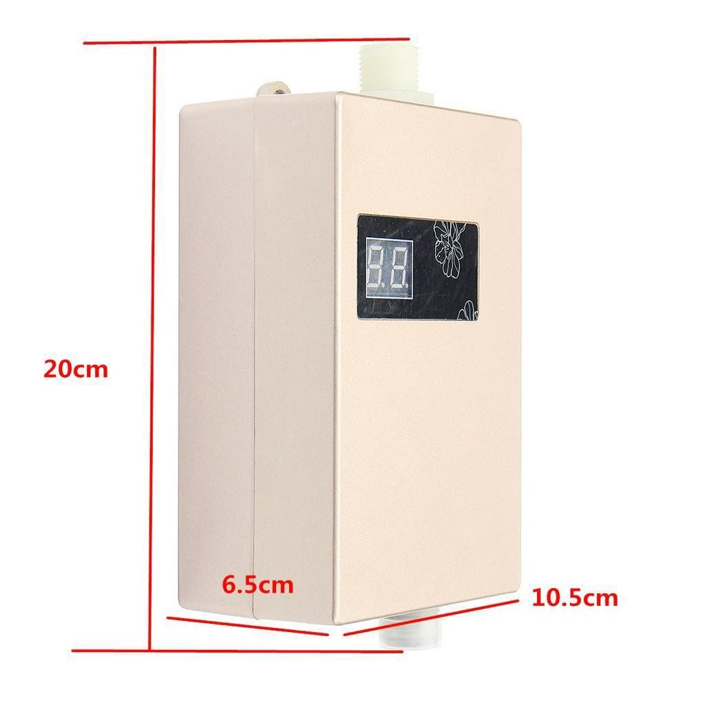 3000W 220V Bathroom Kitchen Instant Water Heater Temperature display Heating Shower Universal Electric Hot Tankless Water Heater