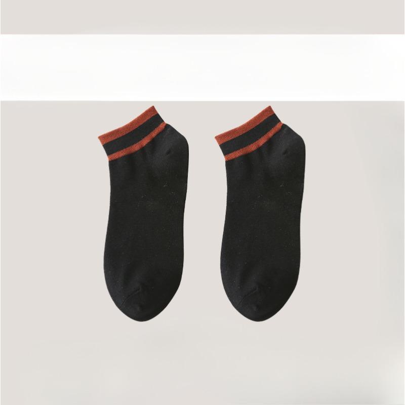Pure Cotton Short Socks for Men, Boat Socks, Summer Invisible Anti-drop and All-cotton Anti-odor Thin Men's Shallow Socks