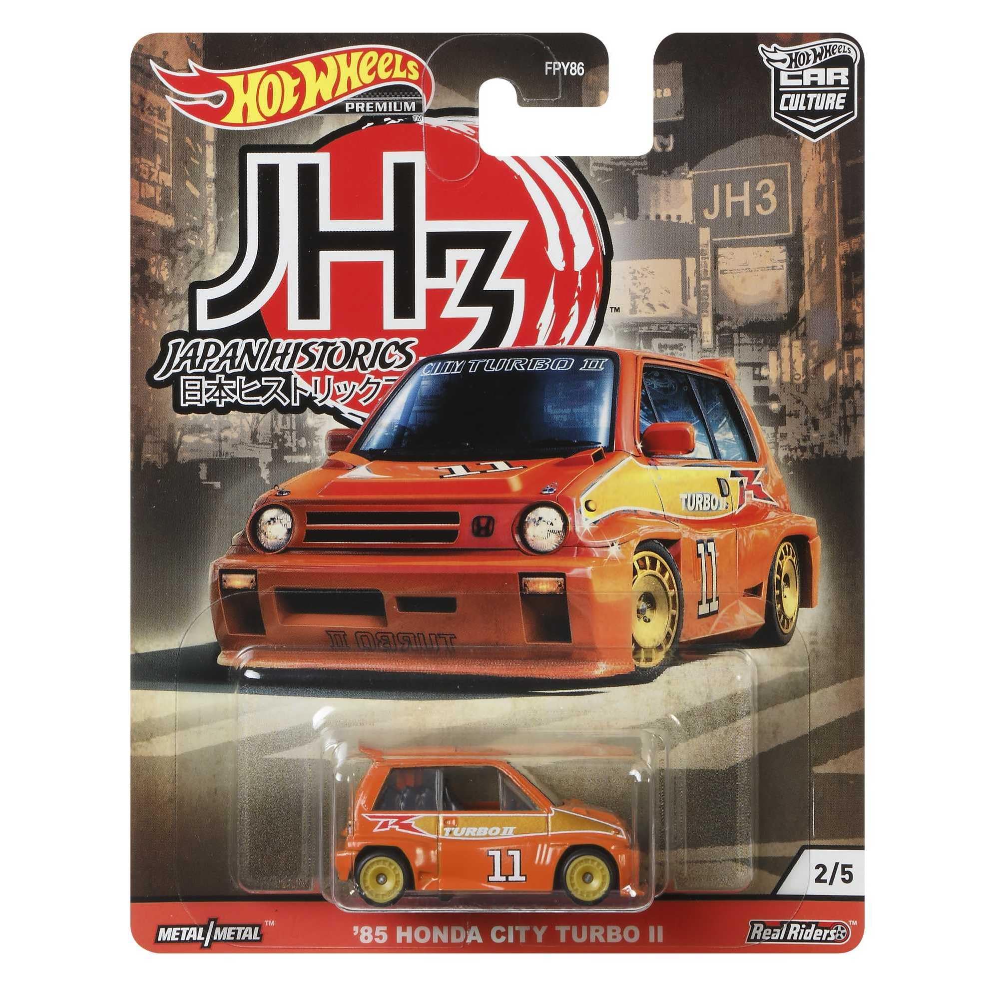 

Hot Wheels 85 HONDA CITY TURBO II [GJP83]