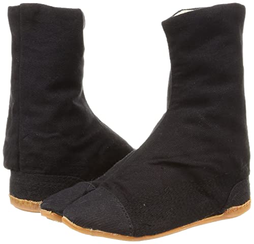 Rikioh Children's Festival Tabi (Sewn-on) 5-Piece Magic Wand, Black, 16.0cm, FJ5M