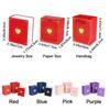 Romantic Book Shape Ring Box Jewelry Packaging Ring Gift Box Creative Gifts Package Box  Earrings