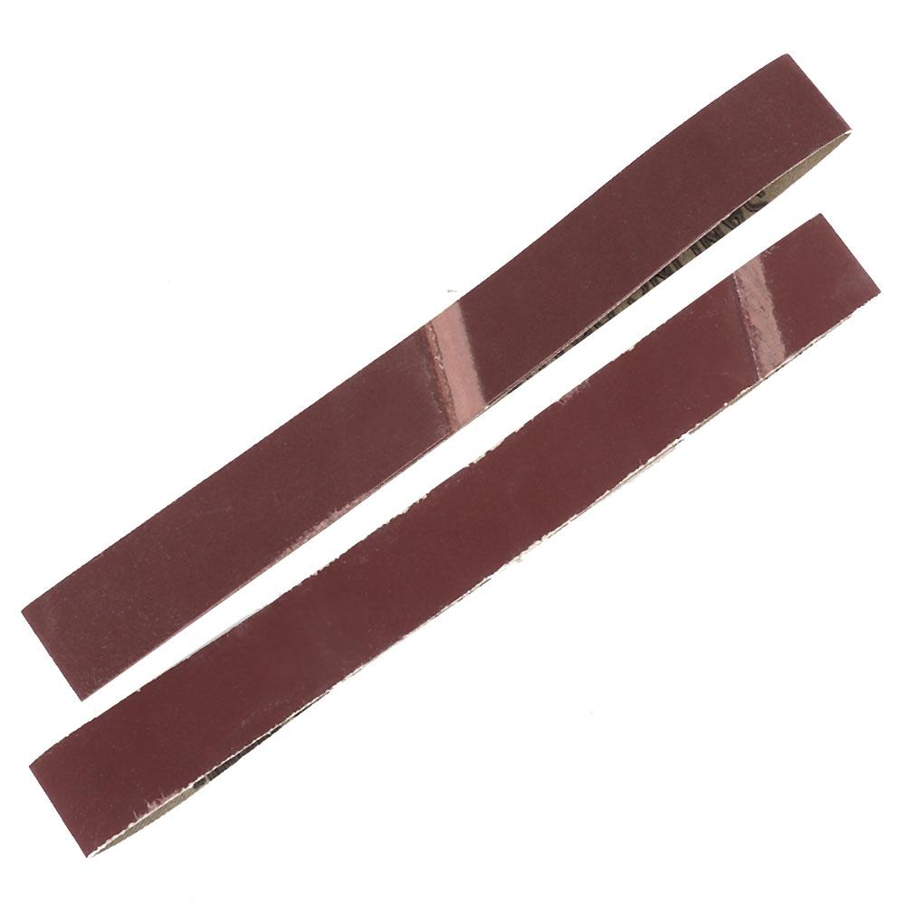 10pcs Alumina Abrasive Belt Sanding Band Grinding Polishing Sandpaper Straps 533*30 (800 Grit)