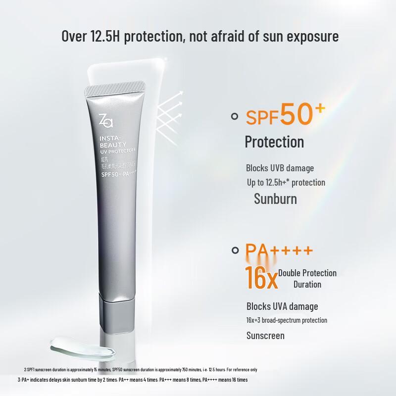 Za SPF50+ PA++++ Sonnenschutz-Serie