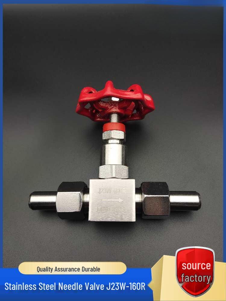 304 Stainless Steel Butt-Welded Needle Valve J23W-160P with External Thread