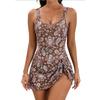European and American Popular Collar Suspender One-piece Swimsuit Women's European and American Sexy Golf