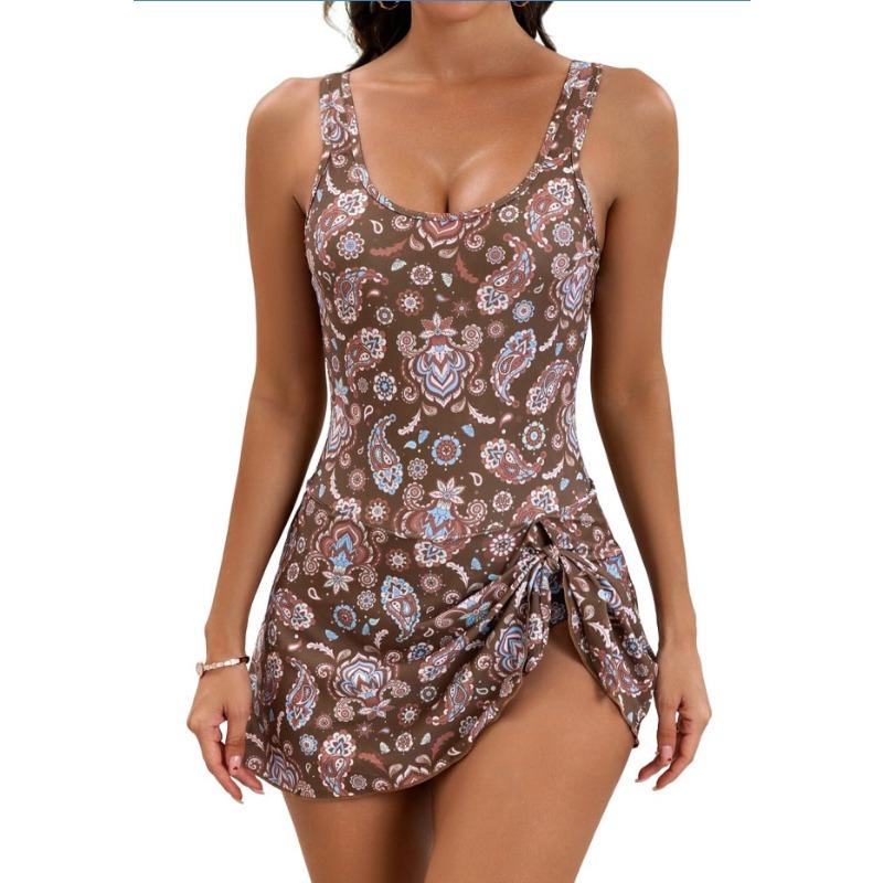 European and American Popular Collar Suspender One-piece Swimsuit Women's European and American Sexy Golf