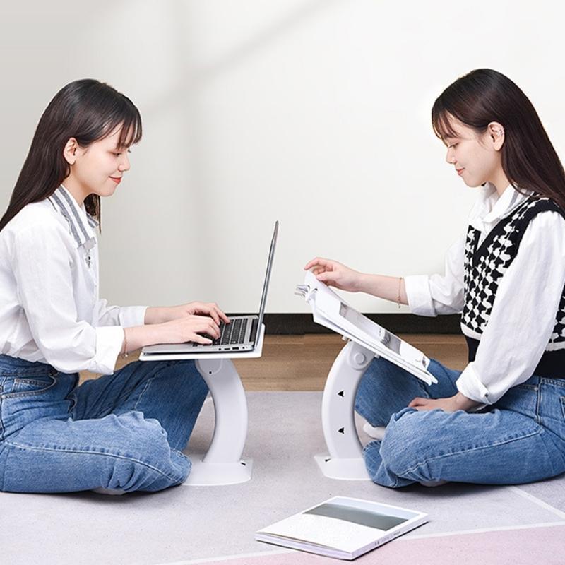 Portable Vehicle Desk Holders Stand for Work Study and Eating Adjustable Height Adjustment 5cm ABS Aluminum Construction