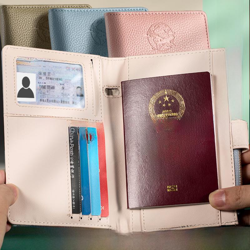 Passport and License Holder Wallet: Cross-border Travel Organizer for Men and Women