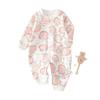 Pure Cotton Newborn Long Sleeve Bodysuit - Spring/Autumn Base Layer Pajamas