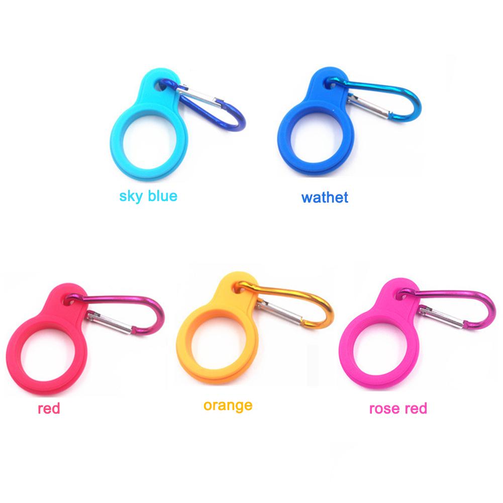 Climbing Water Bottle Holder Carabiner Running Outdoor Sport Kettle Buckle Hook Water Bottle Clip Hang Buckle Holder Tool