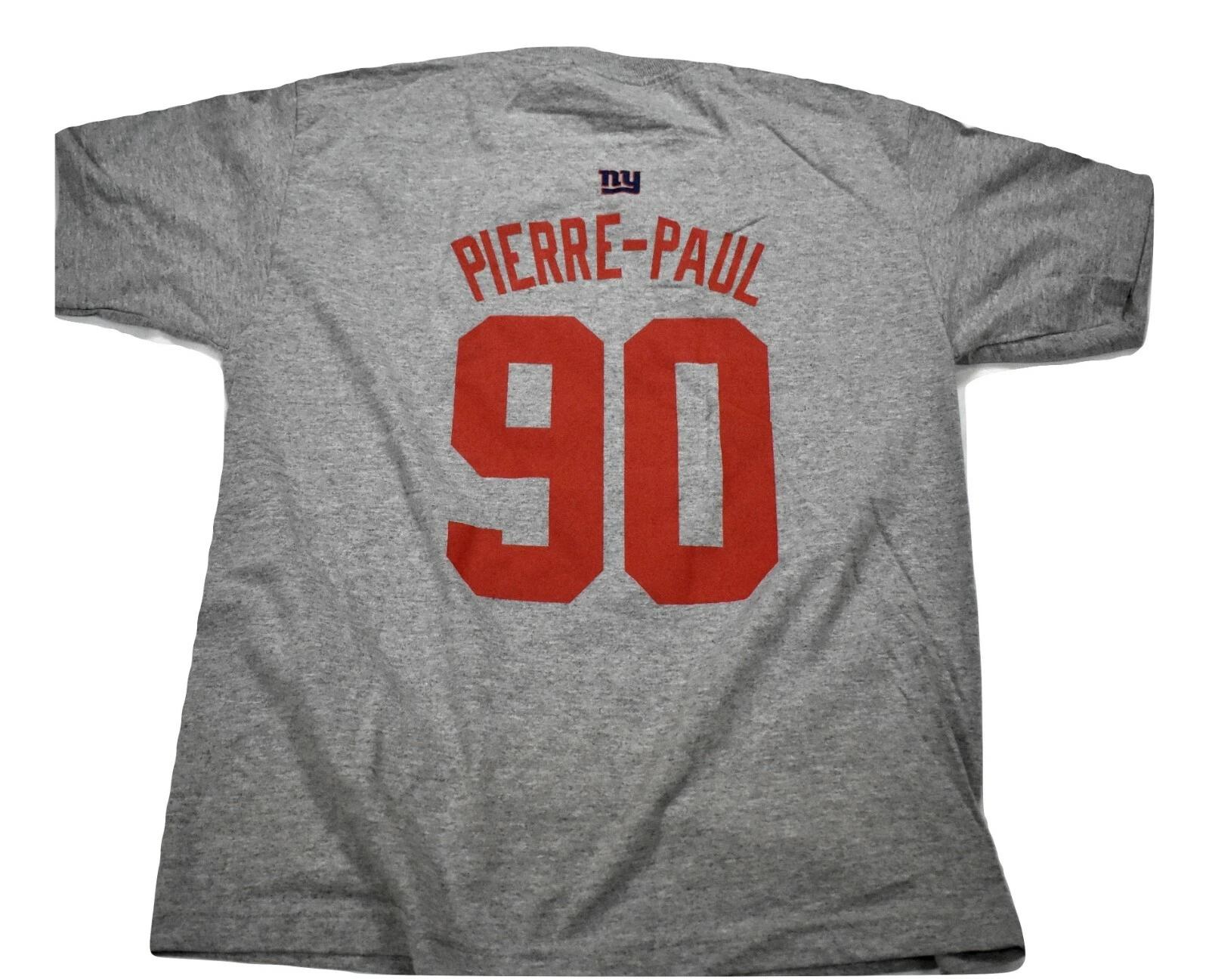 NFL Youth Super Bowl XLVI New York Giants Jason Pierre-Paul Shirt New L (14-16) XL