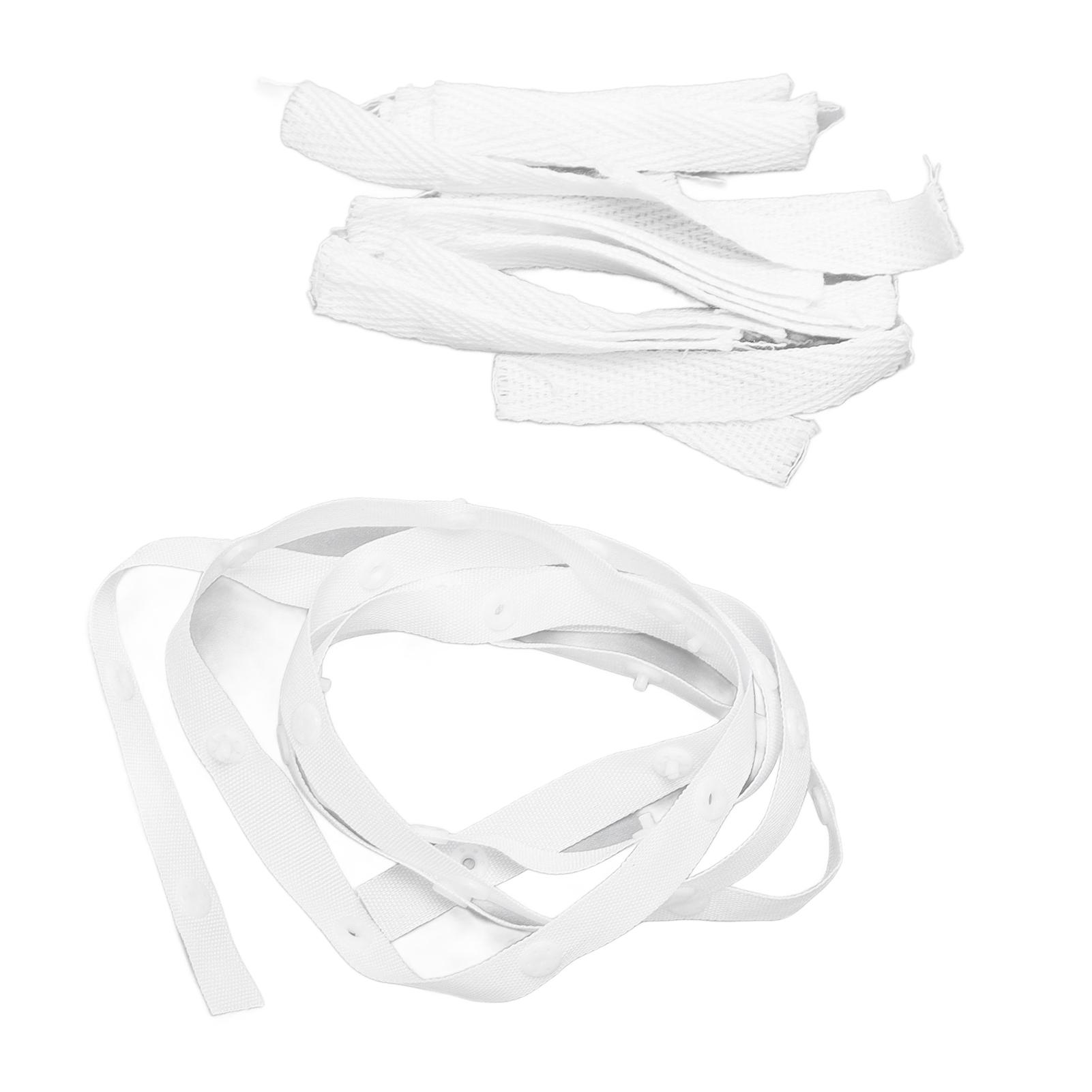 

White Duvet Snap Clips Comforter Corner Fastener Set Duvet Cover Fasteners for Duvet Cover