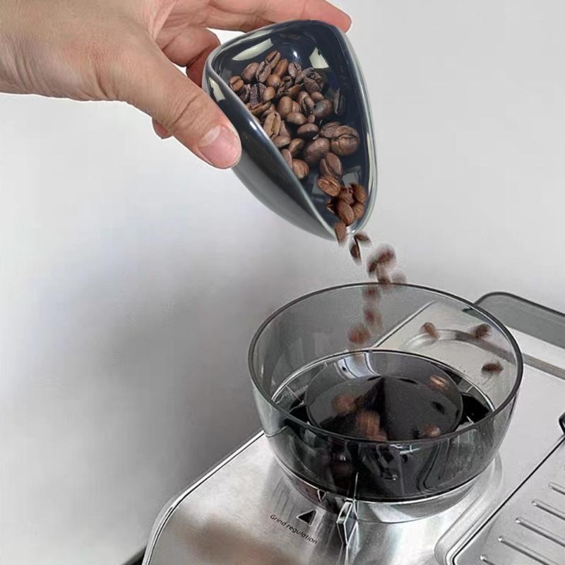Coffee Bean Sample Presentation Set Practical Coffee Bean Serving Tray Set with Multiple Spoons for Catering Event