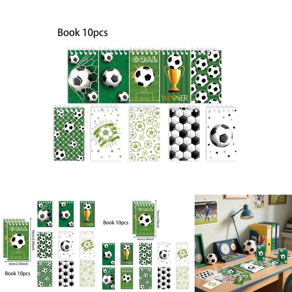 Football World Cup Childrens Notebooks Set With Paper Material For Party Decor And Learning Activities