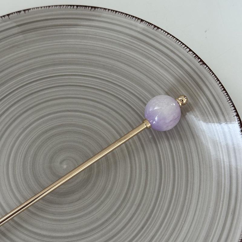 

Китайский стиль Винтажные палочки для волос для женщин и девочек Модные металлические заколки для волос в форме палочек для еды Булавки Ювелирные изделия Аксессуары для волос фиолетовый