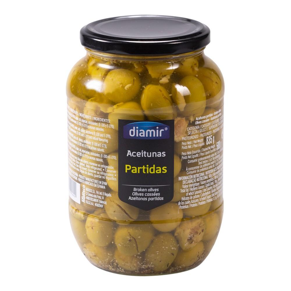 

Натуральные оливки Diamir Partida (850мл) TU прозрачный