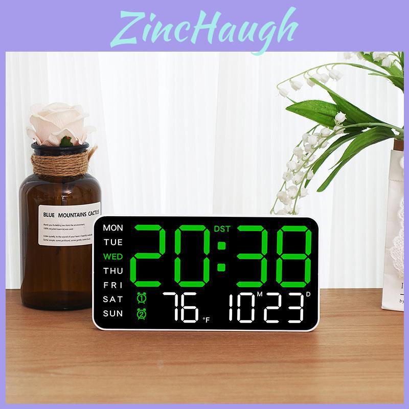 Minimalist Digital Wall Clock With Led Display And Night Light For Living Room Decor