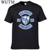 Blue Knights T Shirt 100 Cotton Men Shirt