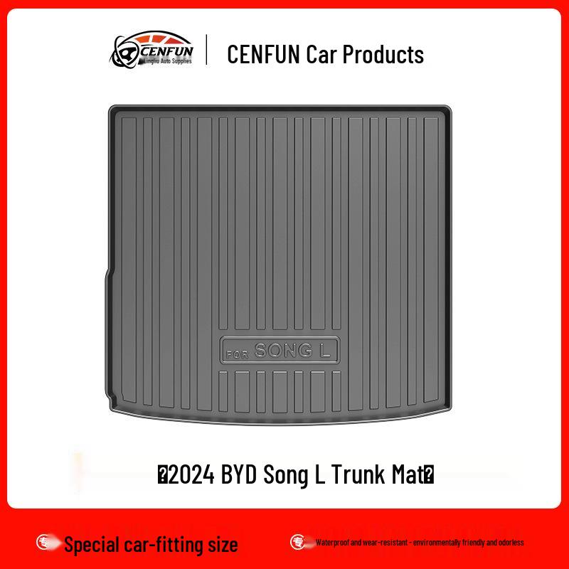

Комплект TPE ковриков для пола и накладки на багажник/спинку сиденья для экспортной версии BYD Song L 2024