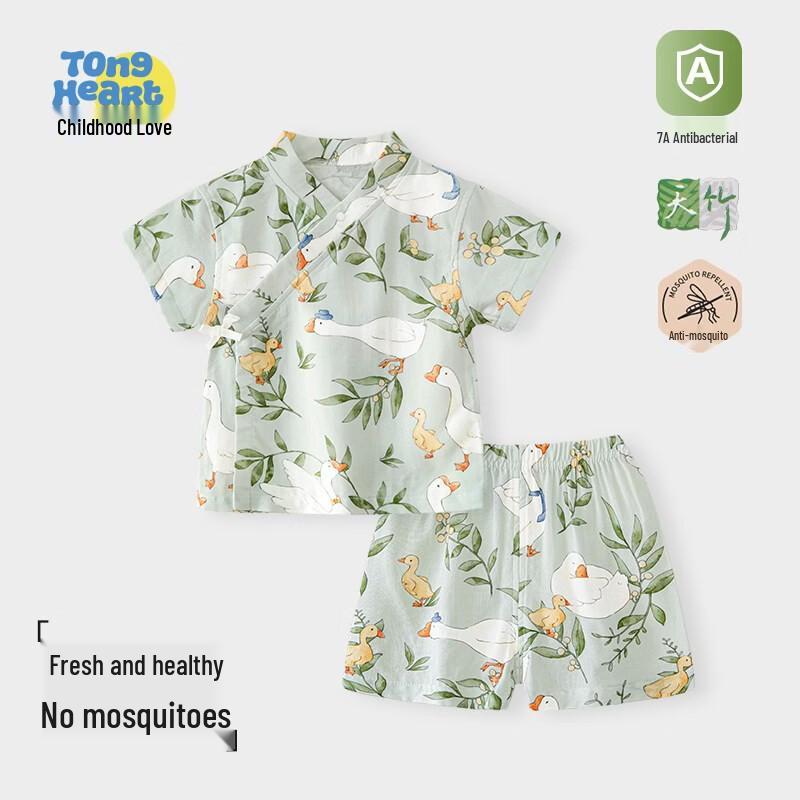 

Летний набор для младенцев Tonglian Chuxin из бамбука и хлопка 90