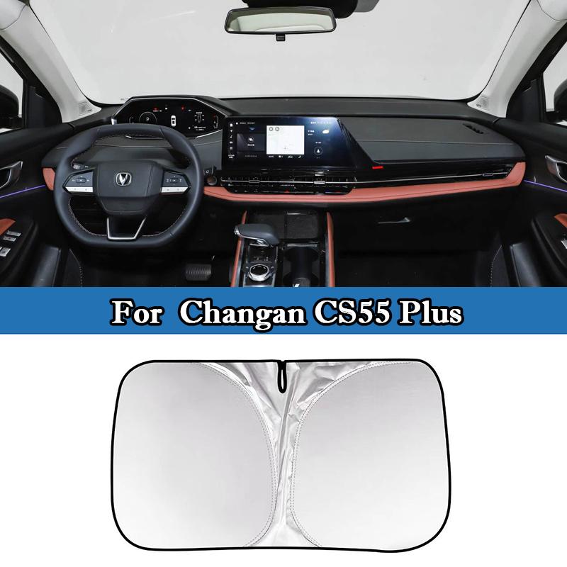 For Changan CS35 CS55 CS75 Plus CS95 UNI-K UNI-T UNI-V Lamore Eado Plus Car Windshield Sunshade Cover Front Window UV Protection
