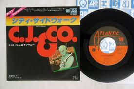 

7inch Record CJ & CO - Big City Sidewalk / Call Me If You P306A ATLANTIC 1978 Japan Soul/Funk Used