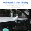Automotive Vehicle Roof Antenna Car Roof Sticker ABS Decorative Radio Signal Antenna with Glossy Finish Fits Most Vehicle Roofs