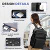 Men Vacuum Compression Backpack 15.6In Laptop Backpack Expand Hiking Vacuum Travel Backpack, Ryanair Backpack 40X20X25 Cabin Bag