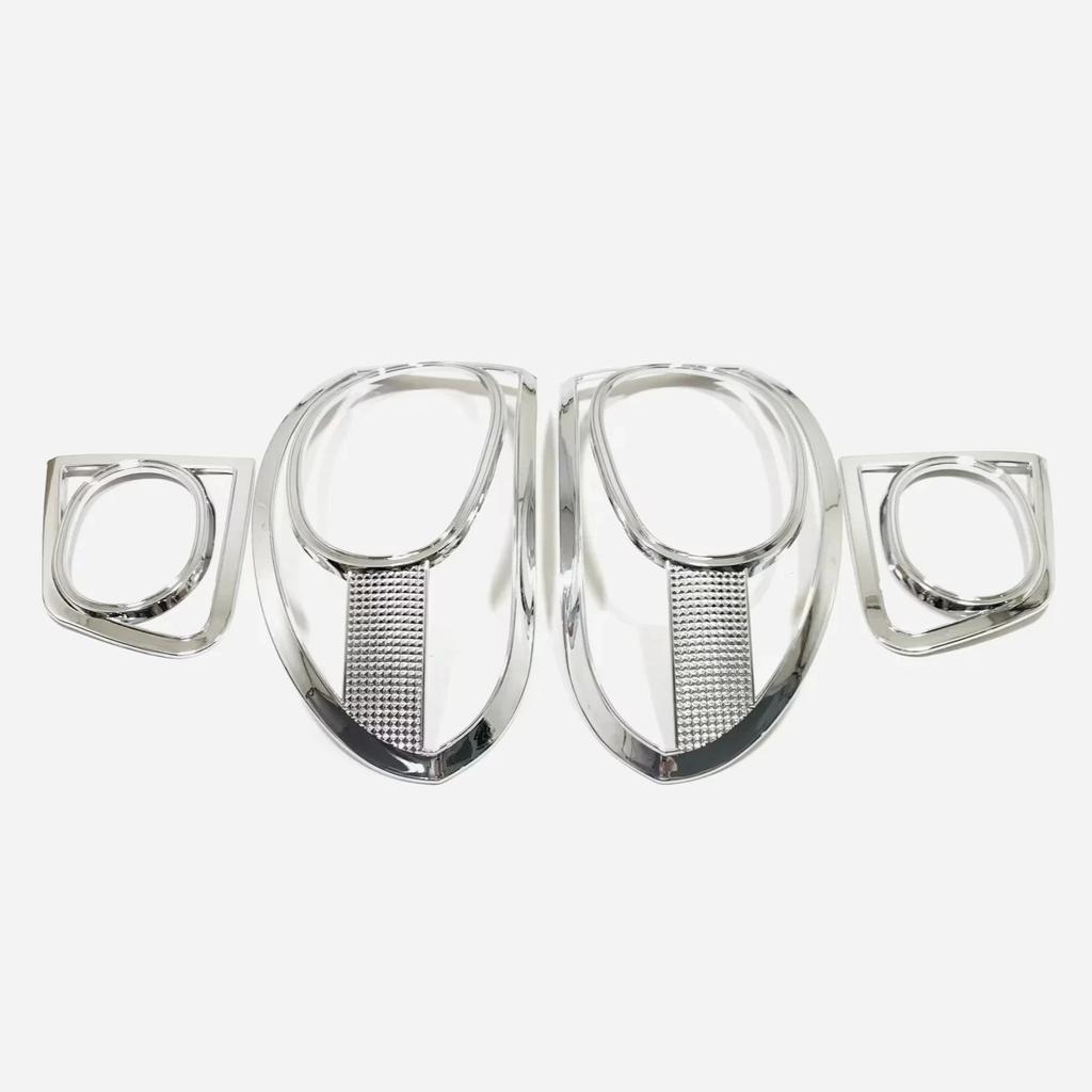For Volkswagen VW Tiguan 2010 2011 2012 2013 2014 2015 2016 Rear Light Cover Tail Taillight Frame Trim Sticker Car Accessories