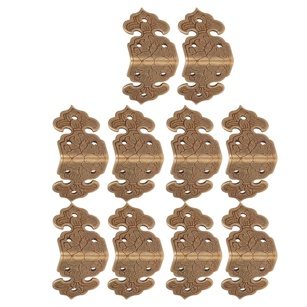 Eckenschutz Kupfer Tisch Ecke Schutzwerkzeug für Schmuck Geschenk Holzkisten Schränke Bronze