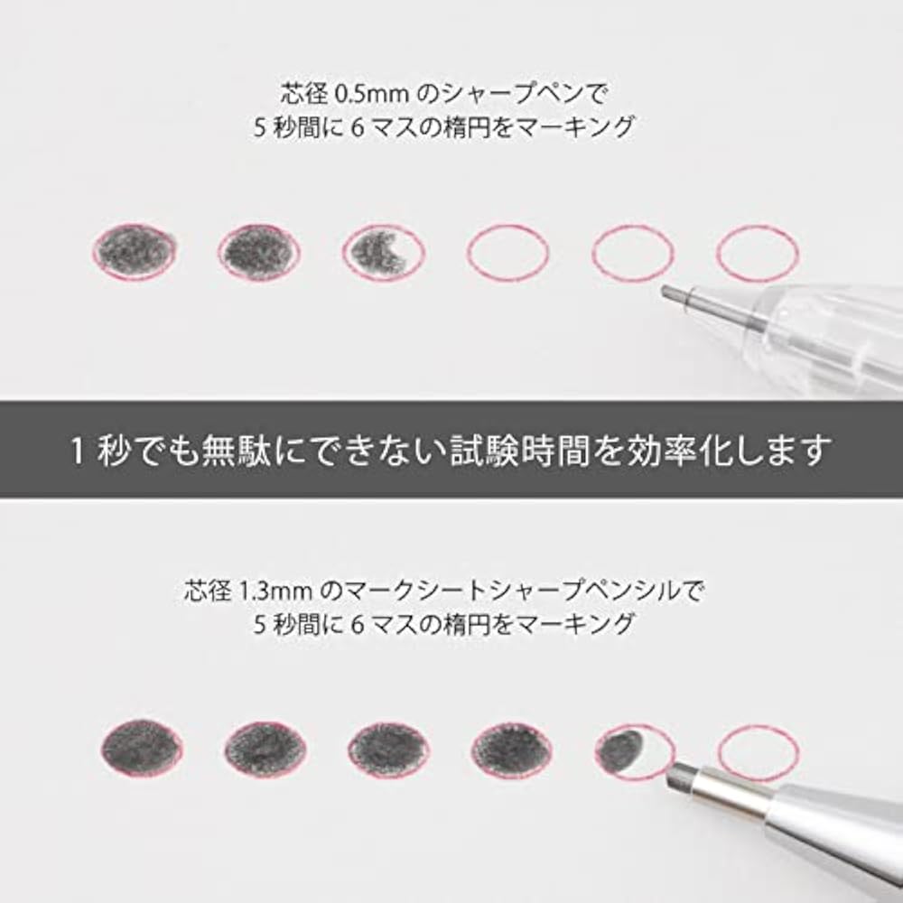 Pentel Mechanical Pencil Mark Sheet Sharp AM13-B B 0.8 cm x 13.9 cm