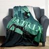 1pc The Matrix Flannel Throw Blanket - HD Printed Lightweight Soft Warm All-Season Blanket for Sofa, Bed, Travel, Camping 031