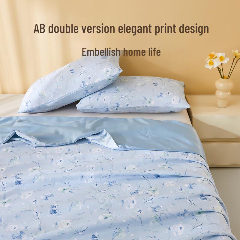 Duohaojia Washable 100% Silk Summer Comforter
