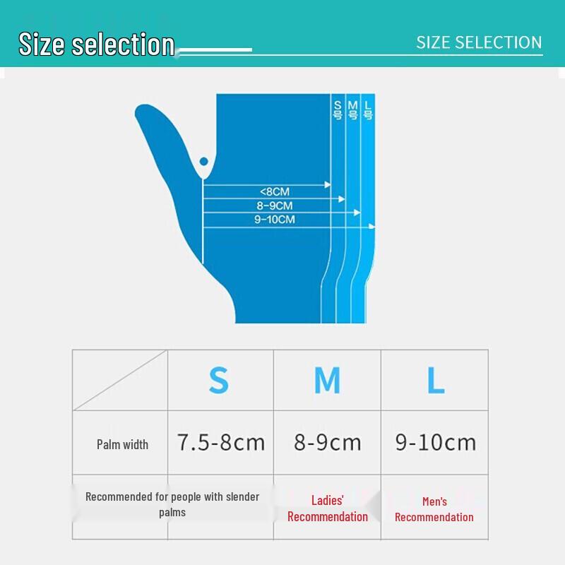 Minggu Thickened Disposable PVC Gloves