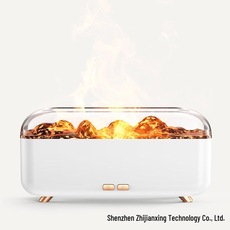 Volcano Lava Night Light Aroma Diffuser & Desktop Humidifier USB Powered
